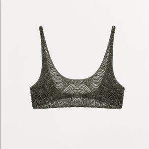 Beaded Sequin Bandeau